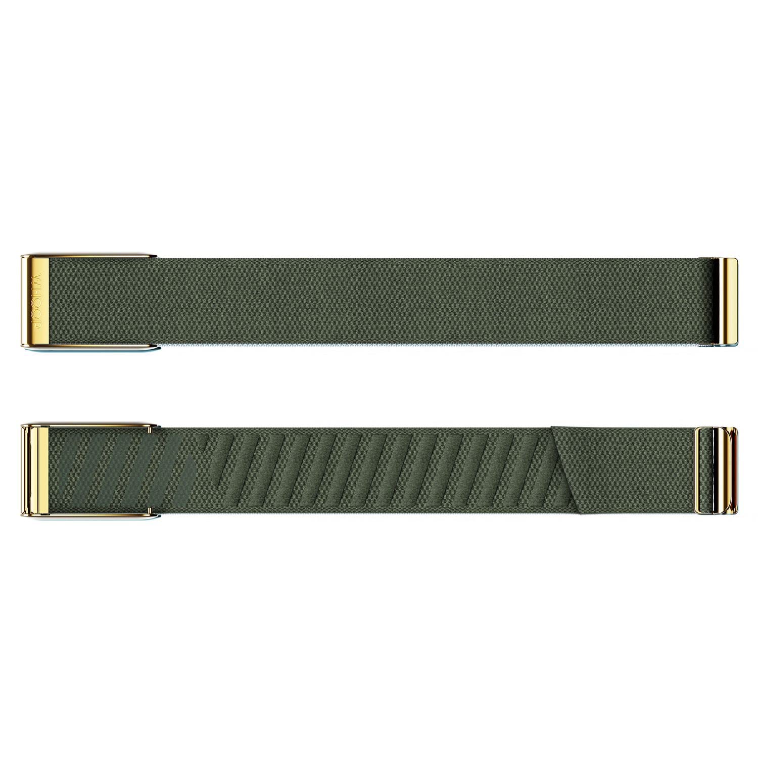 WHOOP Ultra-Soft SuperKnit Luxe Accessory Wristband 4.0 for Ultimate Comfort Style and All-Day Wear Compatible 4.0 Wearable Health Fitness & Activity Tracker; Ivy & Gold